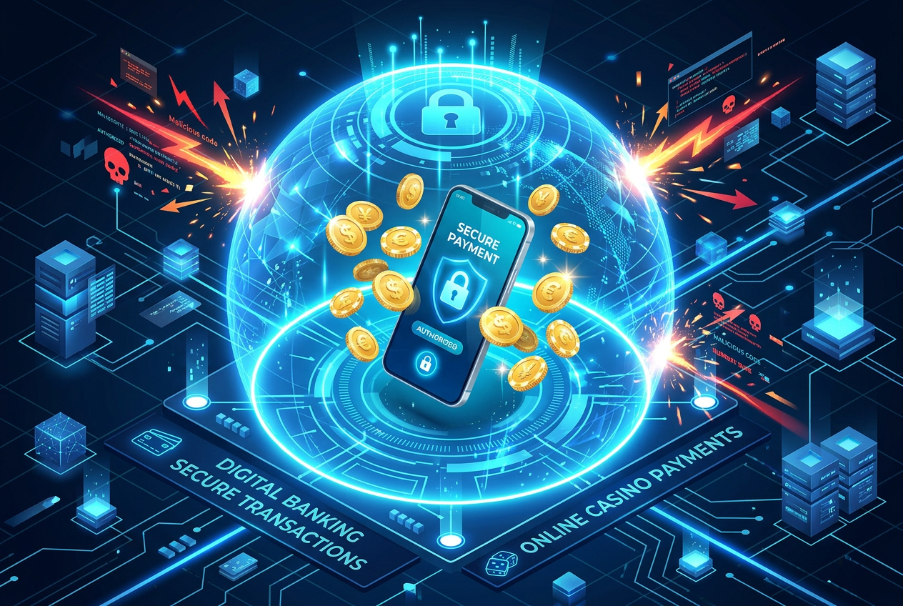 Cyberbezpieczeństwo i ochrona danych podczas płatności mobilnych w internecie.